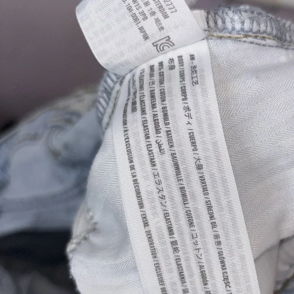 Abercrombie & Fitch 90s Straight Ultra High Rise Cotton Jeans Size 14 Short - Picture 9 of 9